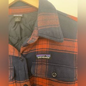 Patagonia women’s Fjord insulated flannel jacket